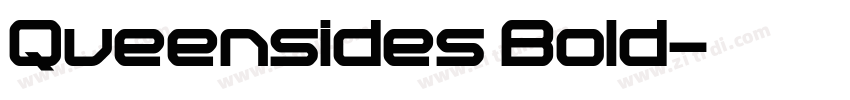 Queensides Bold字体转换
